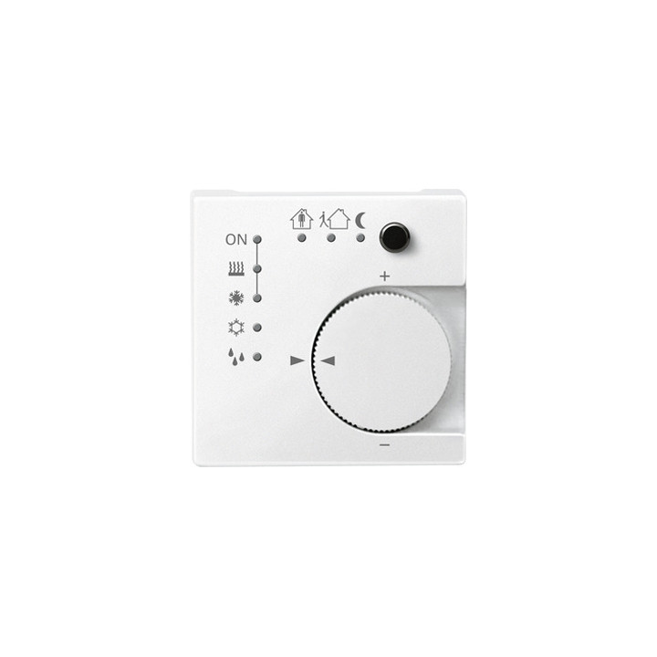 Merten 616819 KNX Raumtemperaturregler UP/PI m. Tasterschnittstelle 4fach, polarweiß, System M