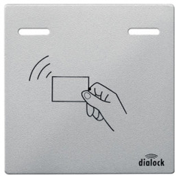 Merten 587560 Zentralplatte für Häfele Dialock Merten WT, aluminium