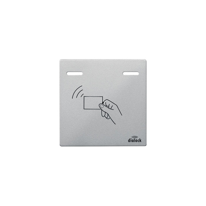 Merten 587560 Zentralplatte für Häfele Dialock Merten WT, aluminium