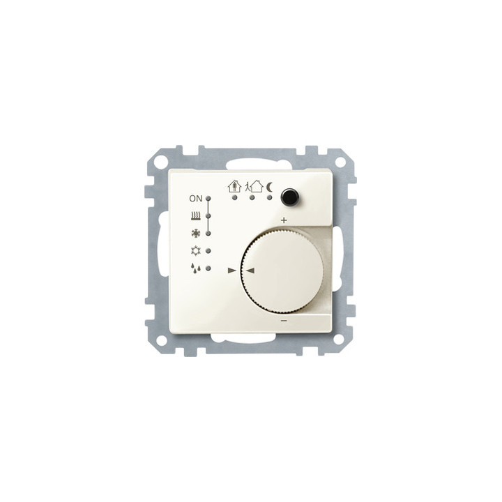 Merten 616744 KNX Raumtemperaturr. UP/PI m. Tasterschnittstelle 4fach, weiß glänzend, System M
