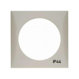 Berker 918272599 Rahmen mit Aufdruck "IP44" Berker Integro polarweiß, glänzend