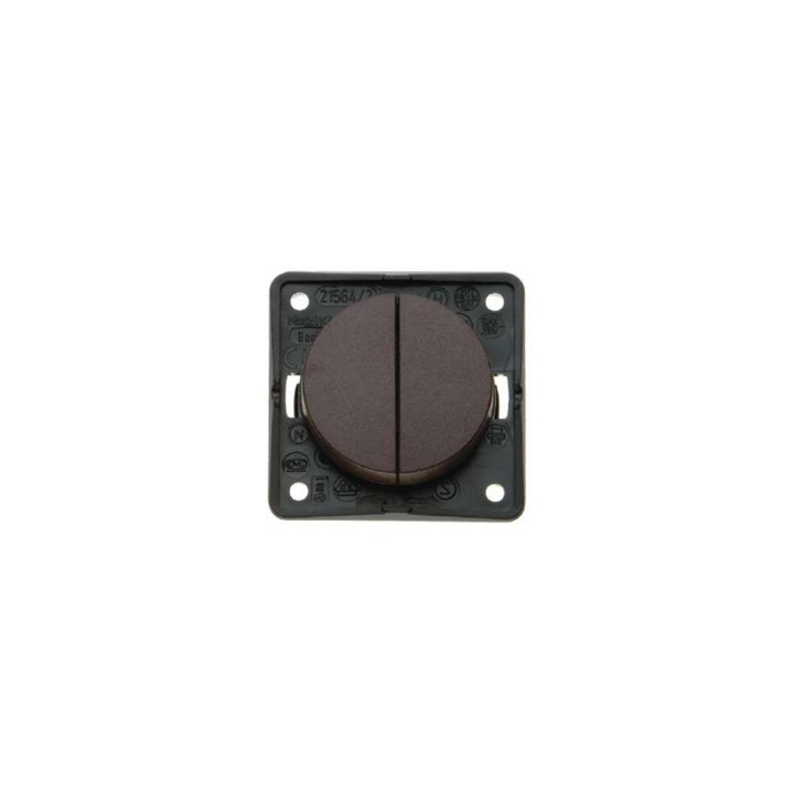Berker 936752501 Wippentaster Berker Integro braun, matt