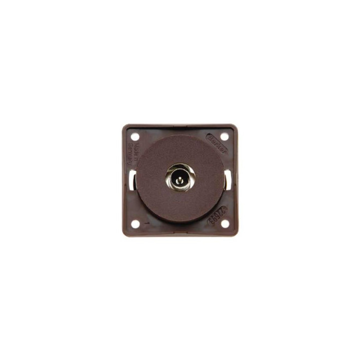 Berker 945812501 Antennen Verbinderdose TV Berker Integro braun, matt