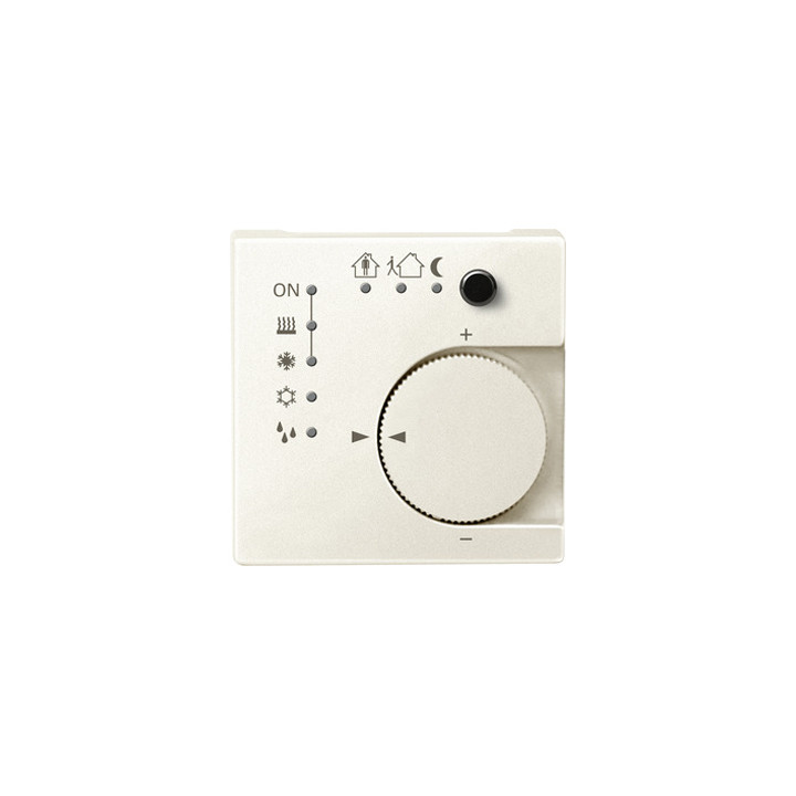 Merten 616844 KNX Raumtemperaturregler UP/PI mit Tasterschnittstelle 4fach, weiß, System M