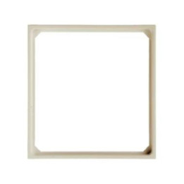 Berker 11099082 Adapterring für Zentralstück 50 x 50 mm Berker S.1 weiß, glänzend