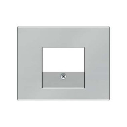 Berker 10357004 Zentralstück für TAE-Steckdose Berker K.5 Edelstahl Rostfrei