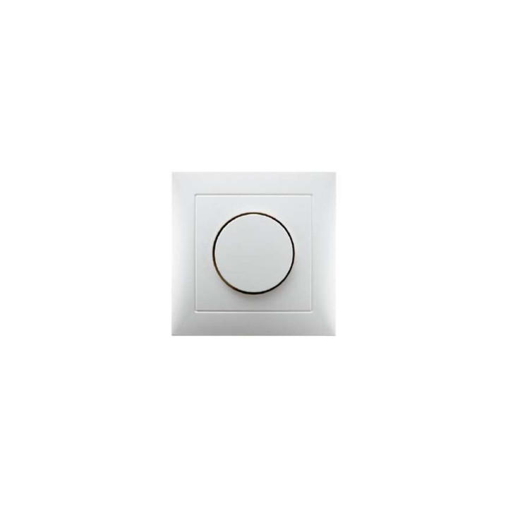 Berker 11308989 Abdeckplatte mit Regulierknopf für Drehdimmer Berker S.1 polarweiß, glänzend