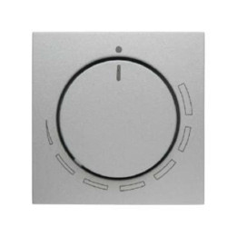 Berker 11371424 Zentralstück mit Regulierknopf für Drehzahlsteller Berker B.1/B.7 Glas