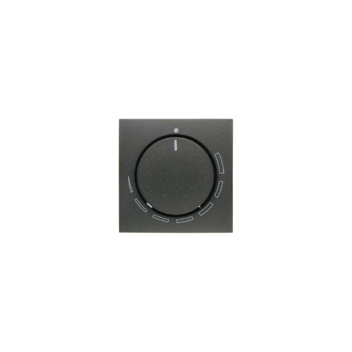 Berker 11371626 Zentralstück mit Regulierknopf für Drehzahlsteller Berker B.1/B.3/B.7 Glas