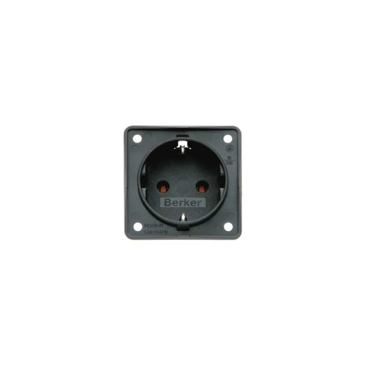Berker 947782505 SCHUKO-Steckdose Berker Integro anthrazit, matt