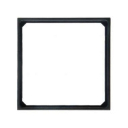 Berker 11091616 Adapterring für Zentralstück 50 x 50 mm Berker B.1/B.3/B.7 Glas anthrazit, matt