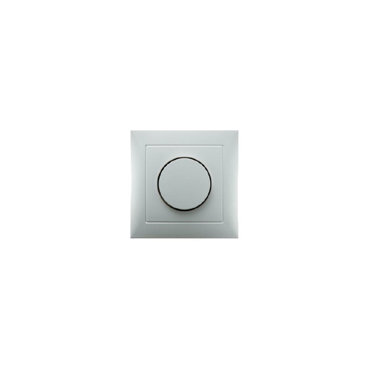 Berker 11309909 Abdeckplatte mit Regulierknopf für Drehdimmer Berker S.1 polarweiß, matt