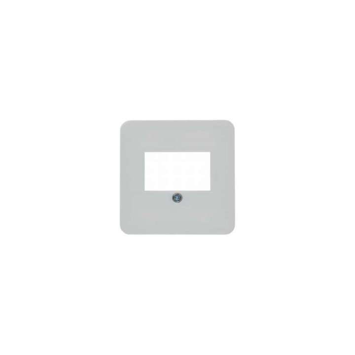 Berker 103309 Zentralstück für TAE-Steckdose Modul 2 polarweiß, glänzend