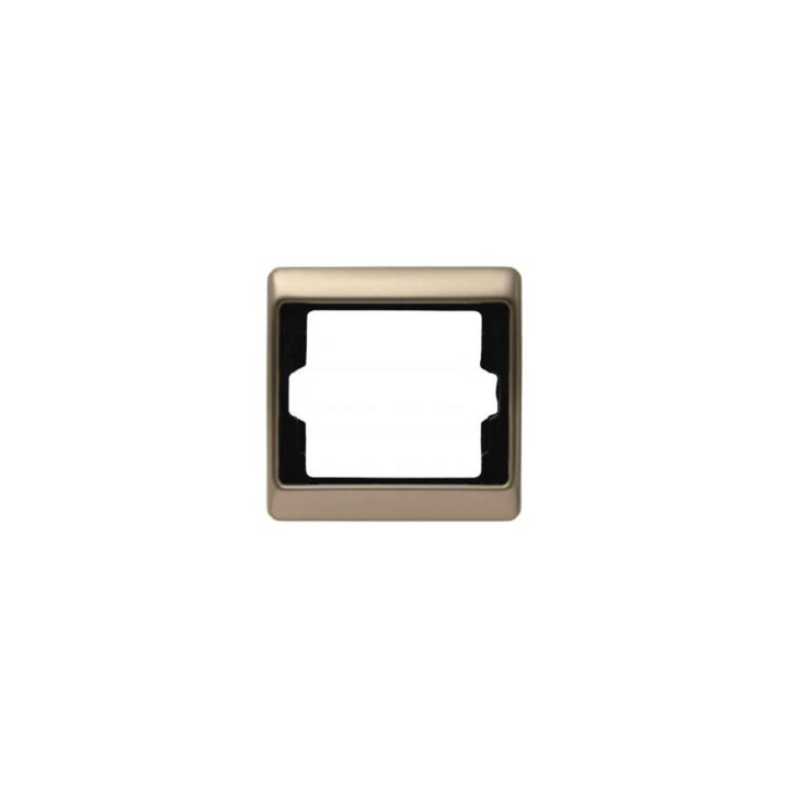 Berker 13140001 Rahmen Berker Arsys hellbronze, Metall 1fach