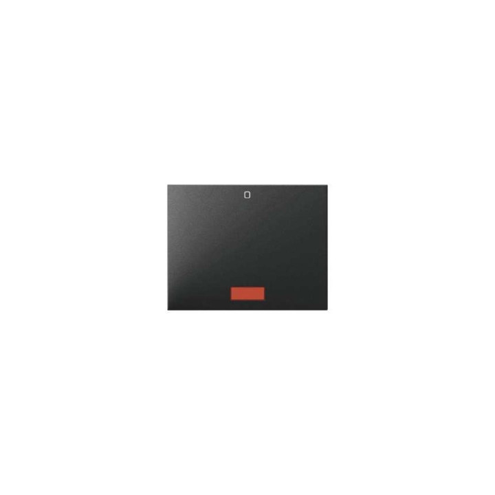 Berker 14177106 Wippe mit roter Linse und Aufdruck "0" Berker K.1 anthrazit, matt