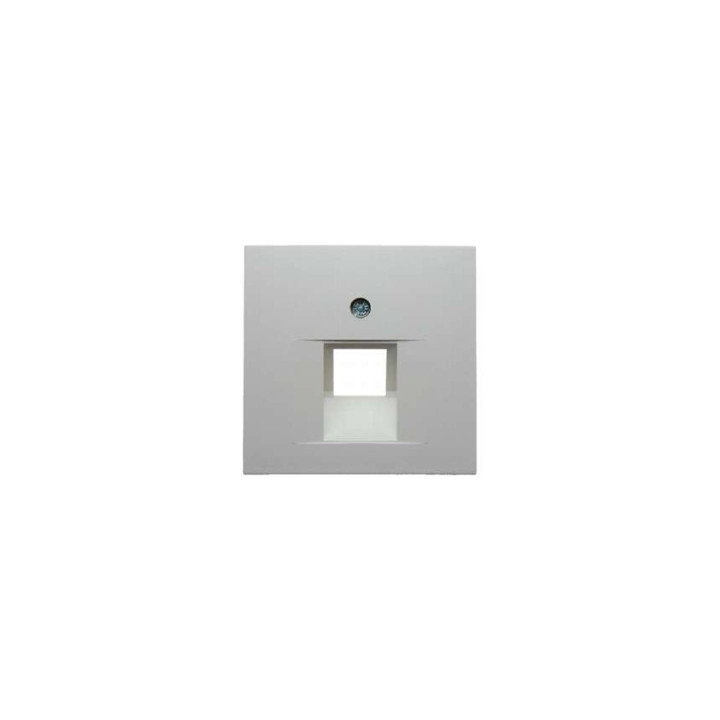 Berker 14078989 Zentralstück für UAE-Steckdose Berker S.1/B.3/B.7 Glas polarweiß, glänzend
