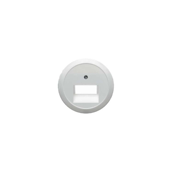 Berker 1409 Zentralstück für UAE/E-DAT Design/Telekom ISDN-Steckdose polarweiß, glänzend