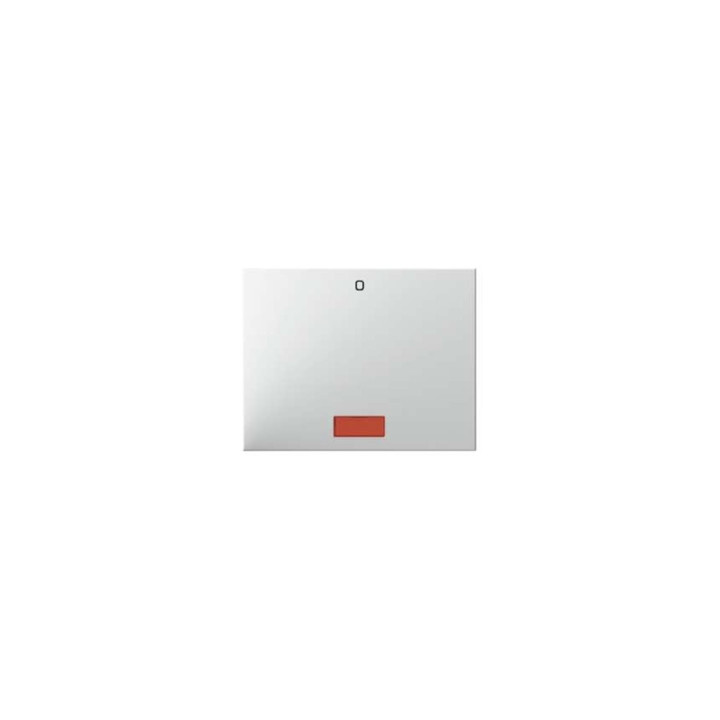 Berker 14177109 Wippe mit roter Linse und Aufdruck "0" Berker K.1 polarweiß, glänzend