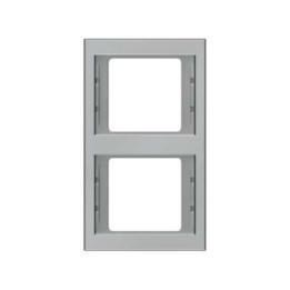 Berker 13237004 Rahmen Berker K.5 Edelstahl Rostfrei 2fach senkrecht