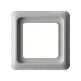Berker 132809 Rahmen mit Dichtung wg Up IP44 polarweiß, glänzend 1fach