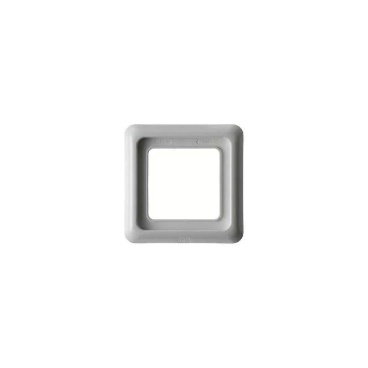 Berker 132809 Rahmen mit Dichtung wg Up IP44 polarweiß, glänzend 1fach