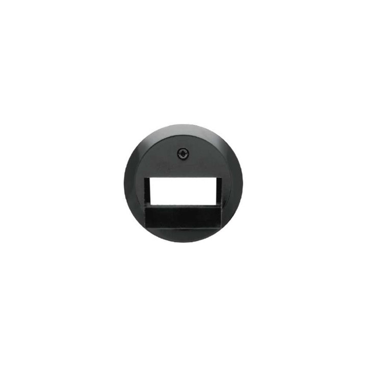 Berker 140901 Zentralstück für UAE/E-DAT Design/Telekom ISDN-Steckdose schwarz, glänzend