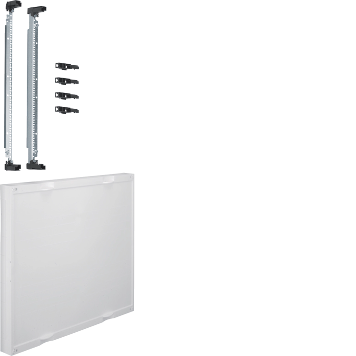 Hager UD32F1 Distribution Board, Empty, 450x500mm, 32 Modules, 2 Rows, IP20, White