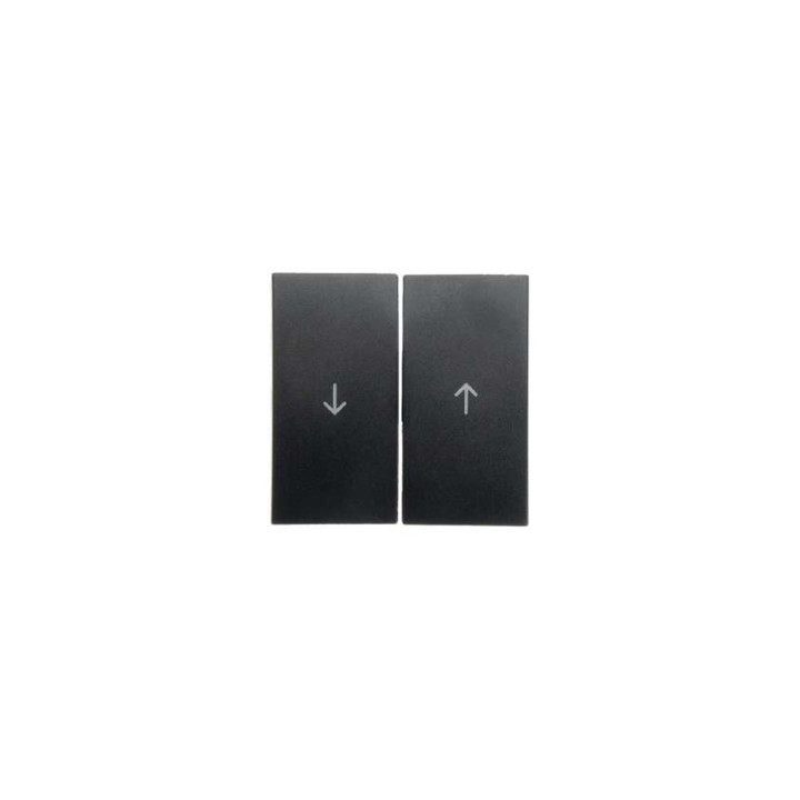 Berker 16251606 Wippen mit Aufdruck Symbol Pfeil Berker B.1/B.3/B.7 Glas anthrazit, matt