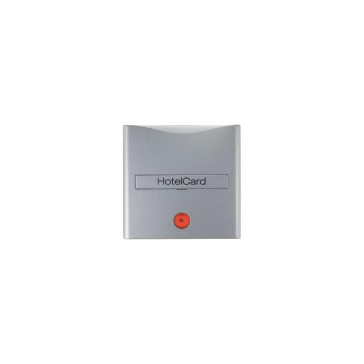 Berker 16401404 Hotelcard-Schaltaufsatz mit Aufdruck und roter Linse Berker B.1/B.7 Glas