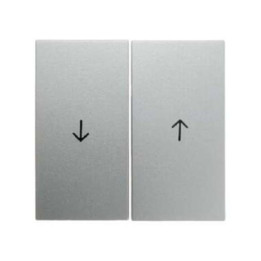 Berker 16251404 Wippen mit Aufdruck Symbol Pfeil Berker B.1/B.7 Glas alu, matt