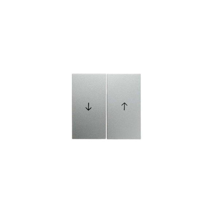 Berker 16251404 Wippen mit Aufdruck Symbol Pfeil Berker B.1/B.7 Glas alu, matt