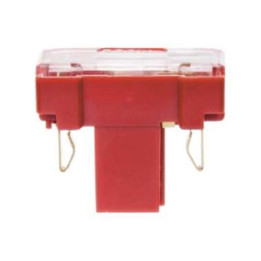 Berker 167603 Glühaggregat mit N-Klemme Modul-Einsätze rot