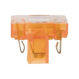 Berker 167504 Glimmaggregat mit N-Klemme Modul-Einsätze orange