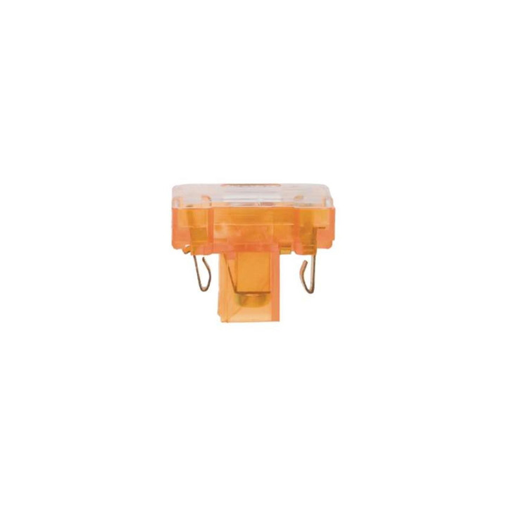 Berker 167504 Glimmaggregat mit N-Klemme Modul-Einsätze orange