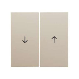 Berker 16258982 Wippen mit Aufdruck Symbol Pfeil Berker S.1 weiß, glänzend