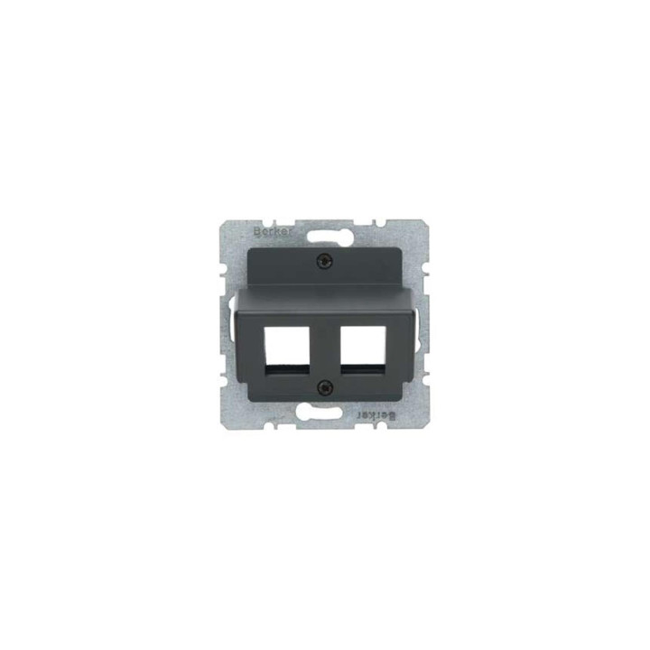 Berker 14631606 Zentralplatte für AMP Modular Jacks Zentralplattensystem