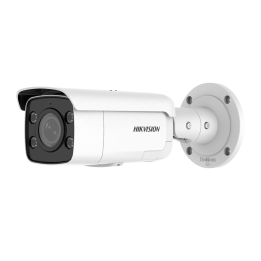 HIKVISION PRO DS-2CD2T87G2-LSU/SL(2.8mm)(C) 8MP 4K Bullet IP-kamera PoE:llä, IP67, valkoinen valo, 60m IR, sisäänrakennettu mikr