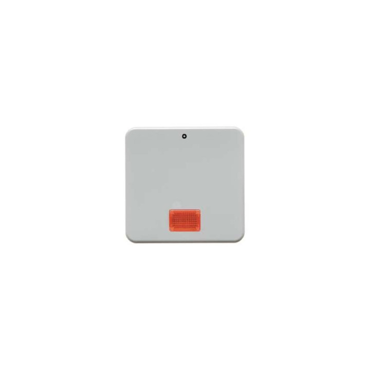 Berker 155809 Wippe mit roter Linse und Aufdruck "0" wg Up IP44 polarweiß, glänzend