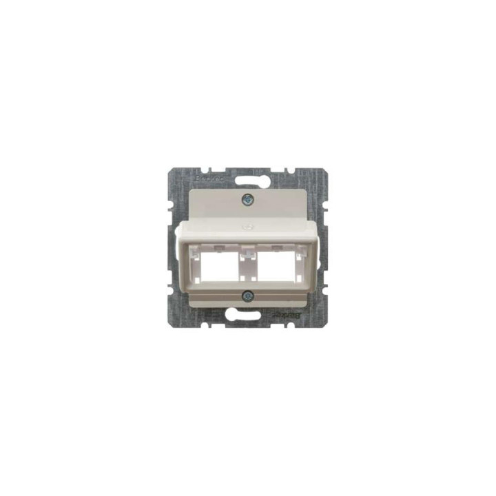 Berker 147202 Zentralplatte für 1 oder 2 Einzelmodule Reichle&amp;De-Massari Zentralplattensystem