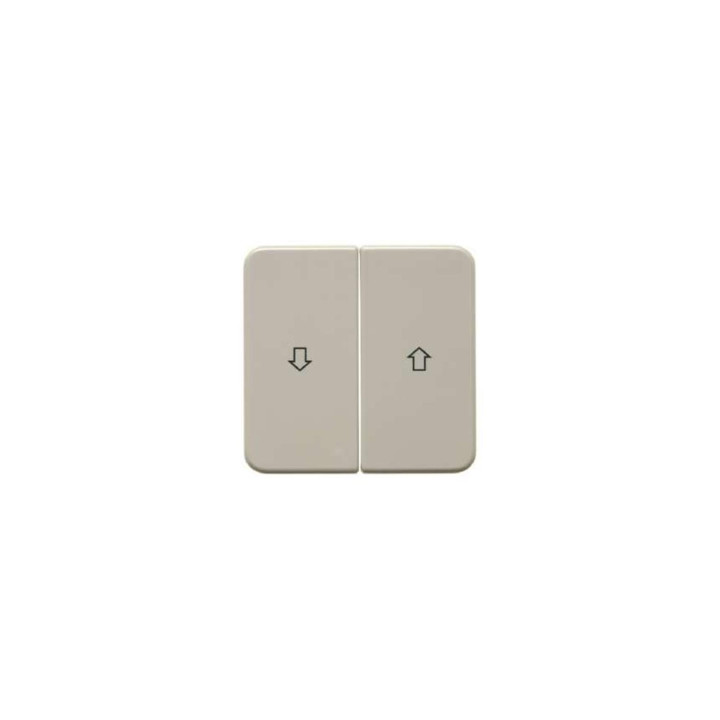 Berker 155222 Wippen mit Aufdruck Symbol Pfeil wg Up IP44 weiß, glänzend