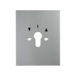 Berker 1903 Metall-Abdeckung mit Aufdruck Druckguss IP44