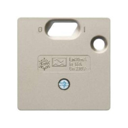 Berker 149304 Zentralstück 50 x 50 mm für FI-Schutzschalter System 50 x 50 mm