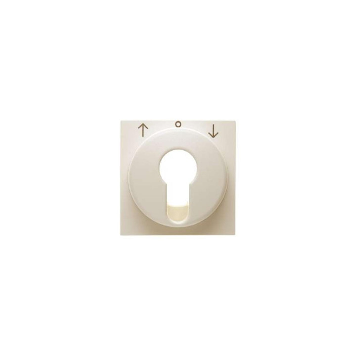 Berker 15068982 Zentralstück für Jalousie-Schlüsselschalter/-taster Berker S.1 weiß, glänzend