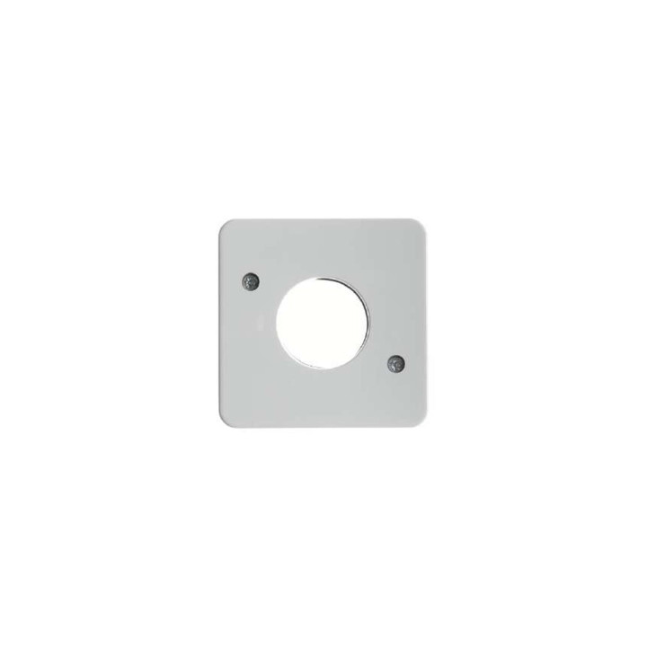 Berker 153009 Zentralstück für Drucktaster und Lichtsignal E10 wg Up IP44 polarweiß, glänzend