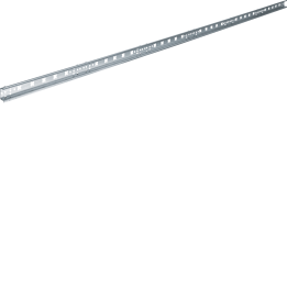 Hager UZ06B1 DIN Rail, UniversN, 6 Fields, Pack of 10