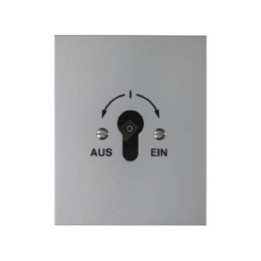 Berker 4416 Schlüsselschalter Up für Profil-Halbzylinder Druckguss IP44