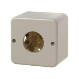 Berker 510040 Drucktaster und Lichtsignal E10 Aufputz weiß, glänzend