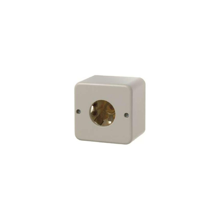 Berker 510040 Drucktaster und Lichtsignal E10 Aufputz weiß, glänzend