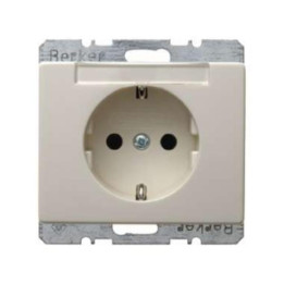 Berker 47380002 SCHUKO-Steckdose mit Beschriftungsfeld Berker Arsys weiß, glänzend