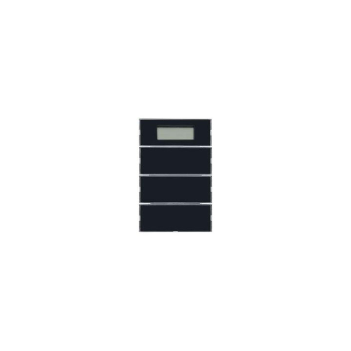 Berker 75663775 Tastsensor 3fach mit RTR, Display Berker K.1 anthrazit
